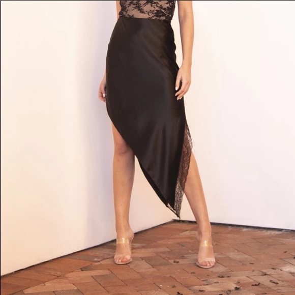 NWT Nightcap Clothing Origami Silk Skirt